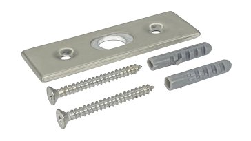 9924N-SS Strike Plate for PL60 American Type Patch Lock